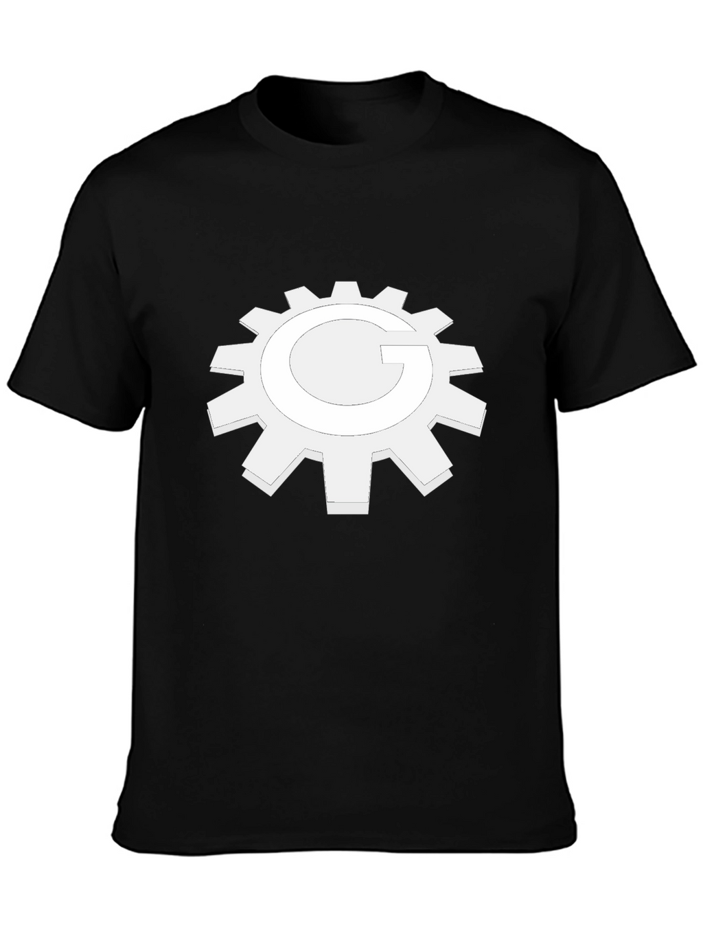 Gear G Graphic Tee - Black Cotton Blend