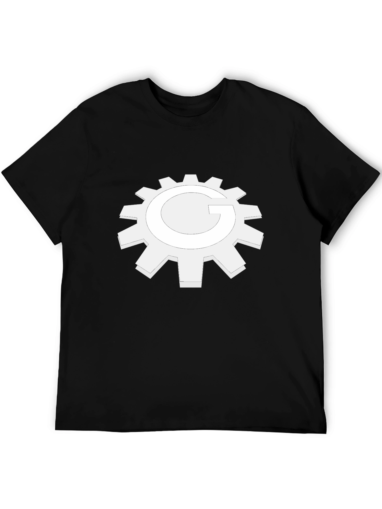 Gear G Graphic Tee - Black Cotton Blend