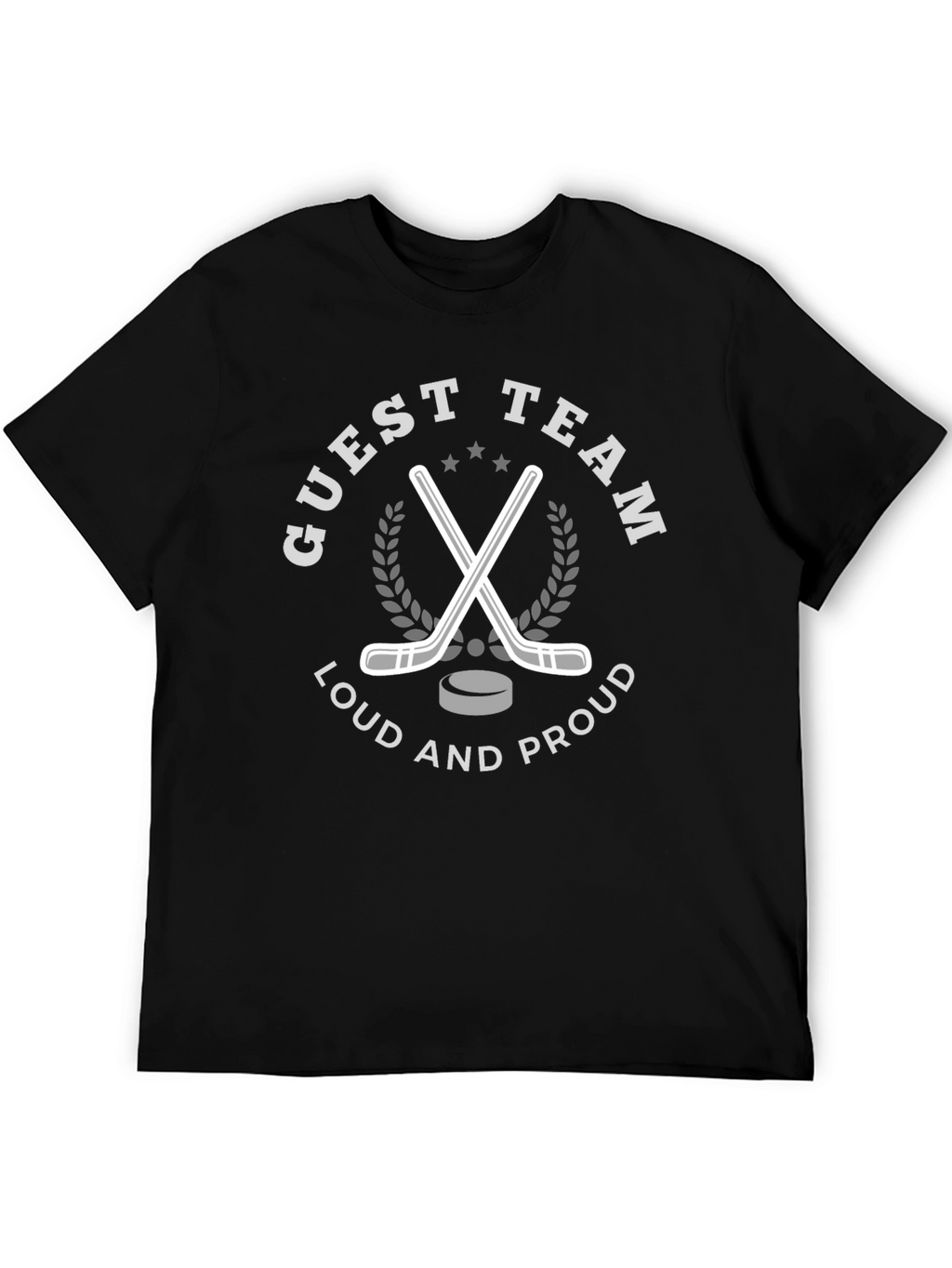 Guest Team Hockey Graphic T-Shirt