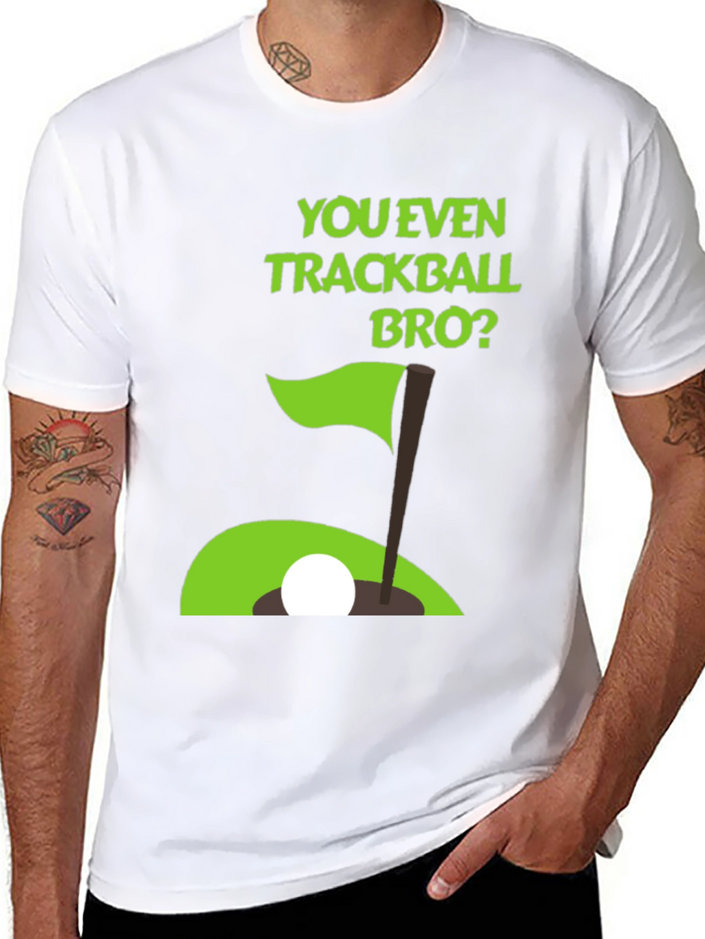 You Even Trackball Bro? Graphic Tee