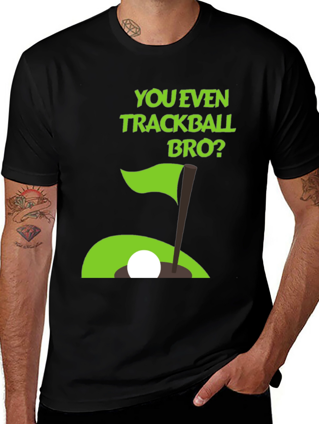 You Even Trackball Bro? Graphic Tee