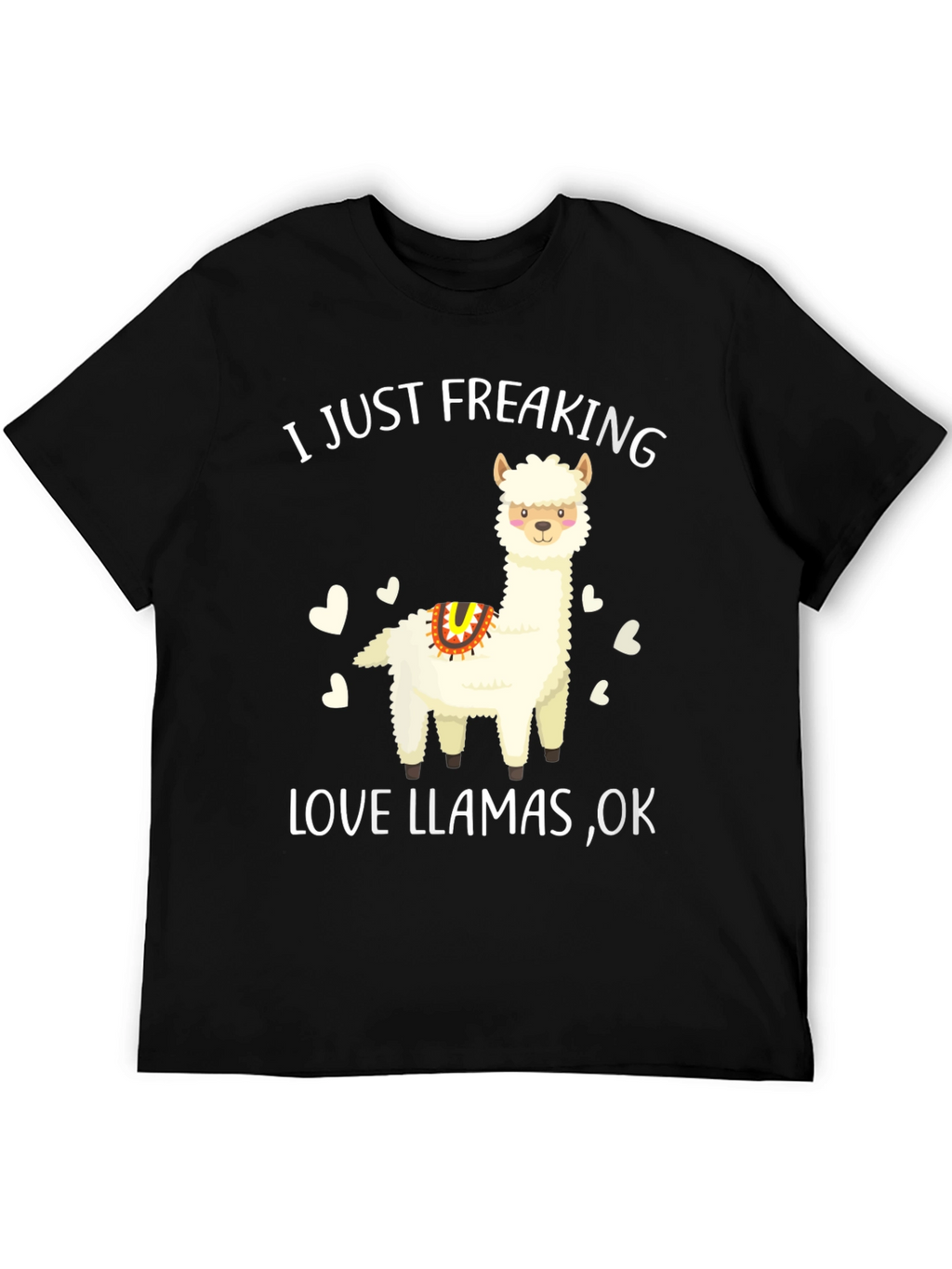 Funny Llama Graphic T-Shirt - Love Llamas