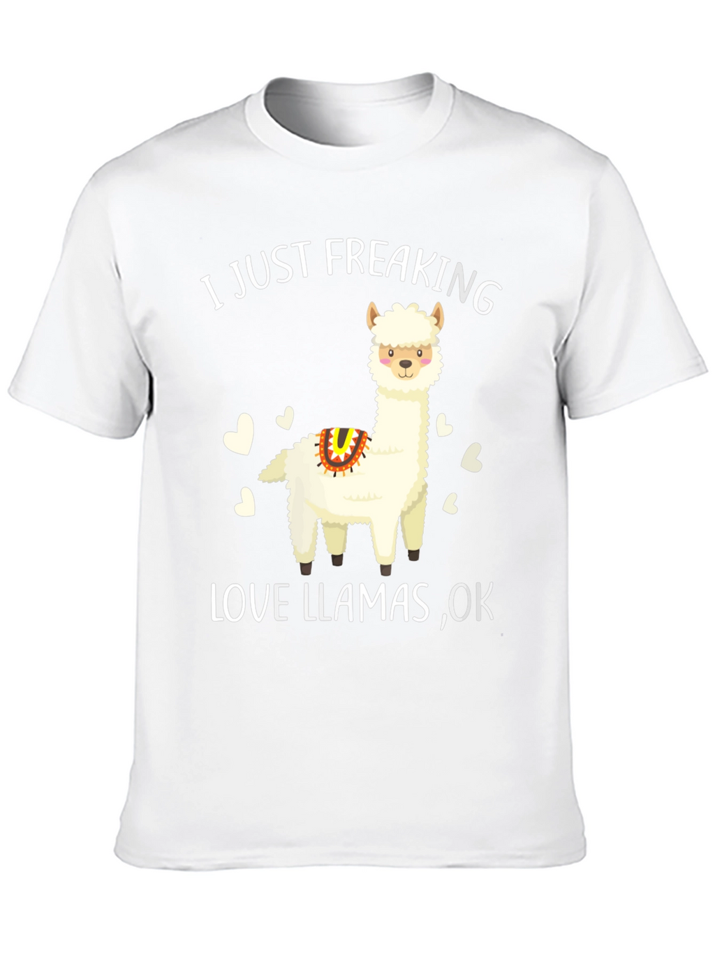 Funny Llama Graphic T-Shirt - Love Llamas