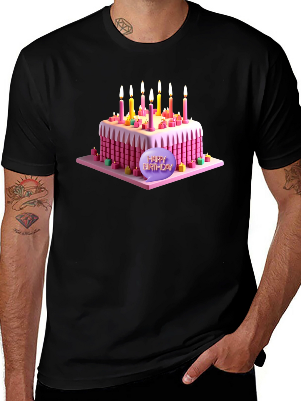Birthday Cake T-Shirt - Sweet Celebration Style!