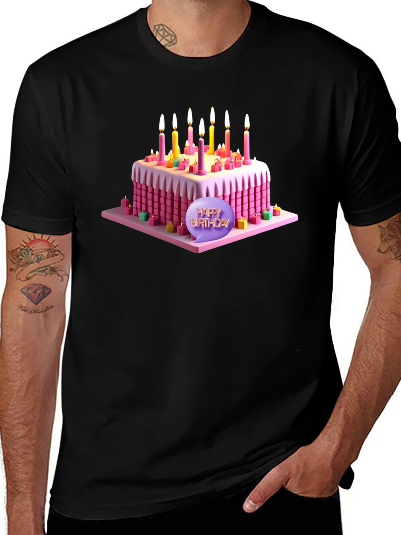 Birthday Cake T-Shirt - Sweet Celebration Style!