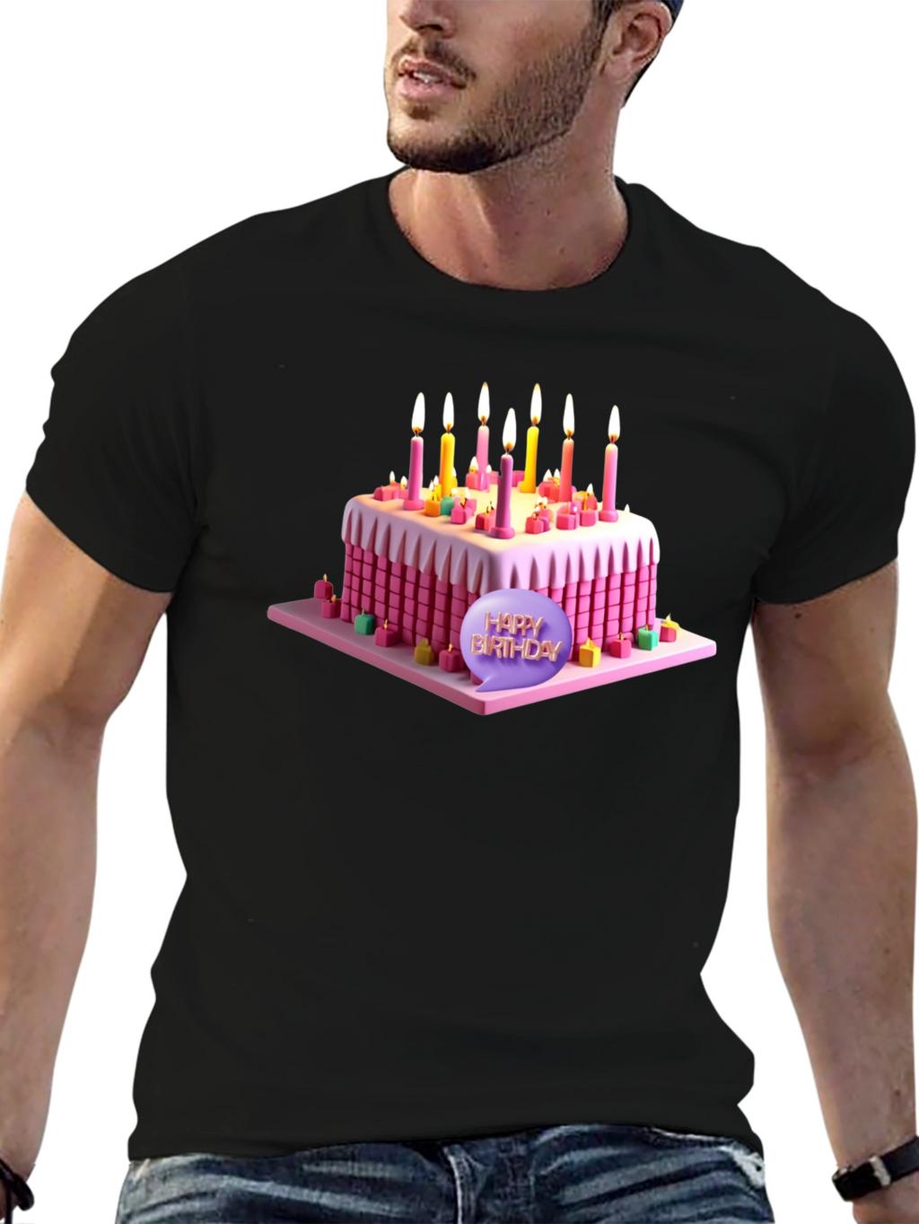 Birthday Cake T-Shirt - Sweet Celebration Style!