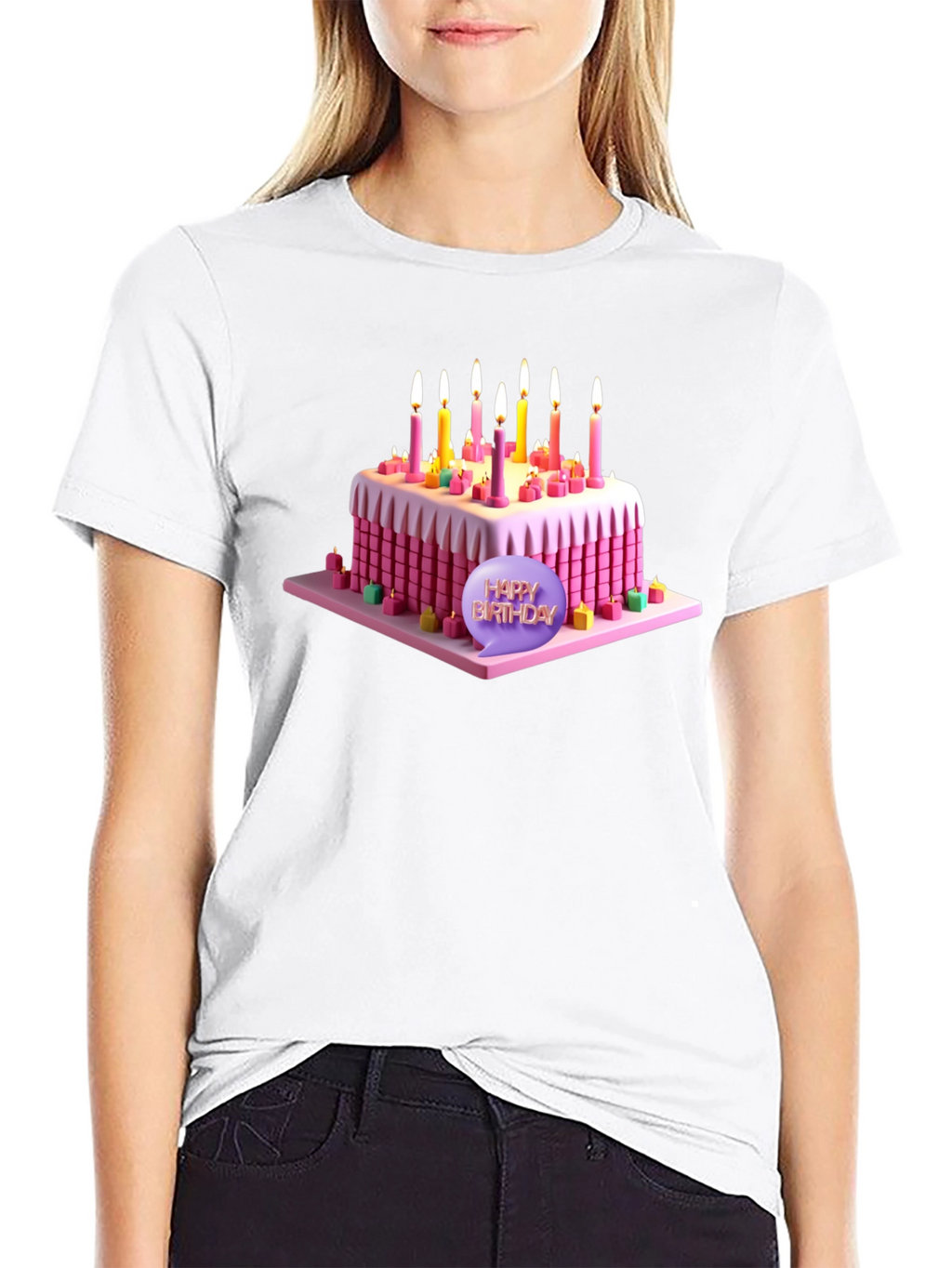 Birthday Cake T-Shirt - Sweet Celebration Style!