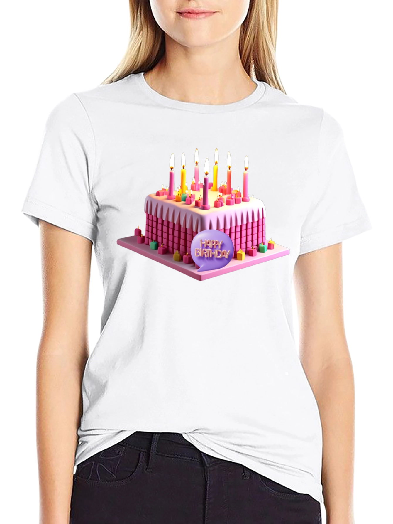 Birthday Cake T-Shirt - Sweet Celebration Style!