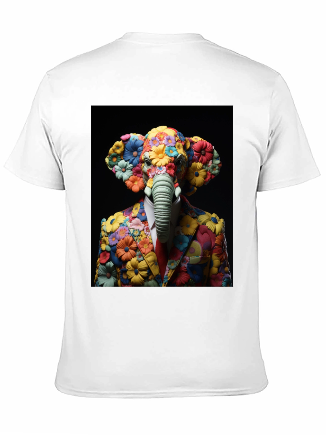 Floral Elephant Suit T-Shirt