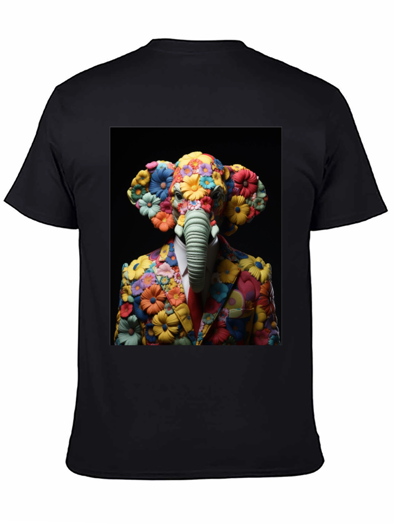 Floral Elephant Suit T-Shirt