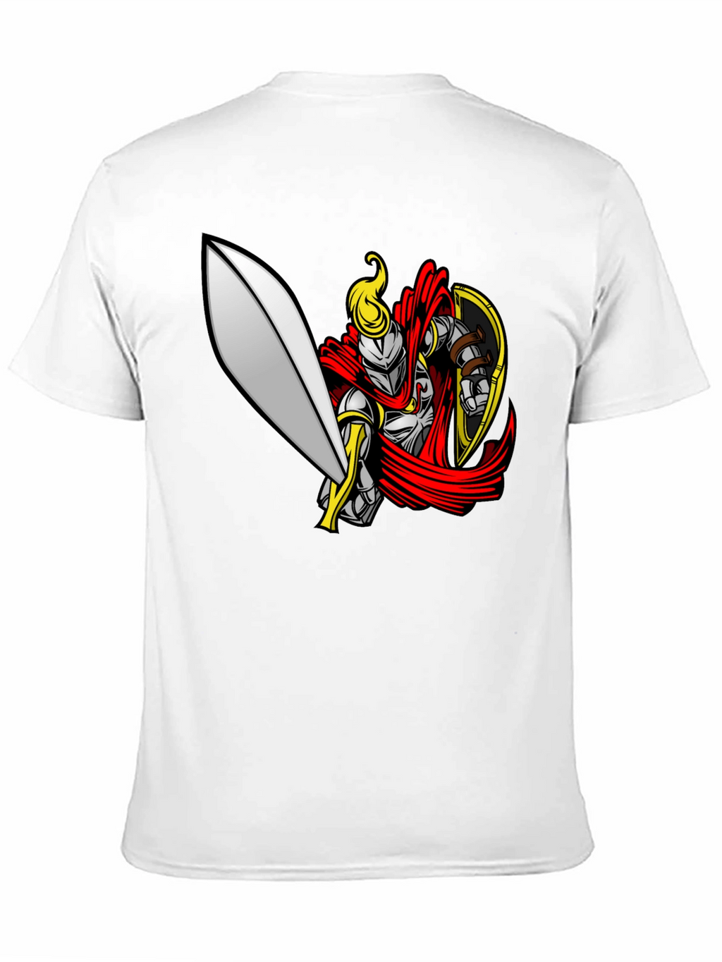 Knight Graphic Black T-Shirt
