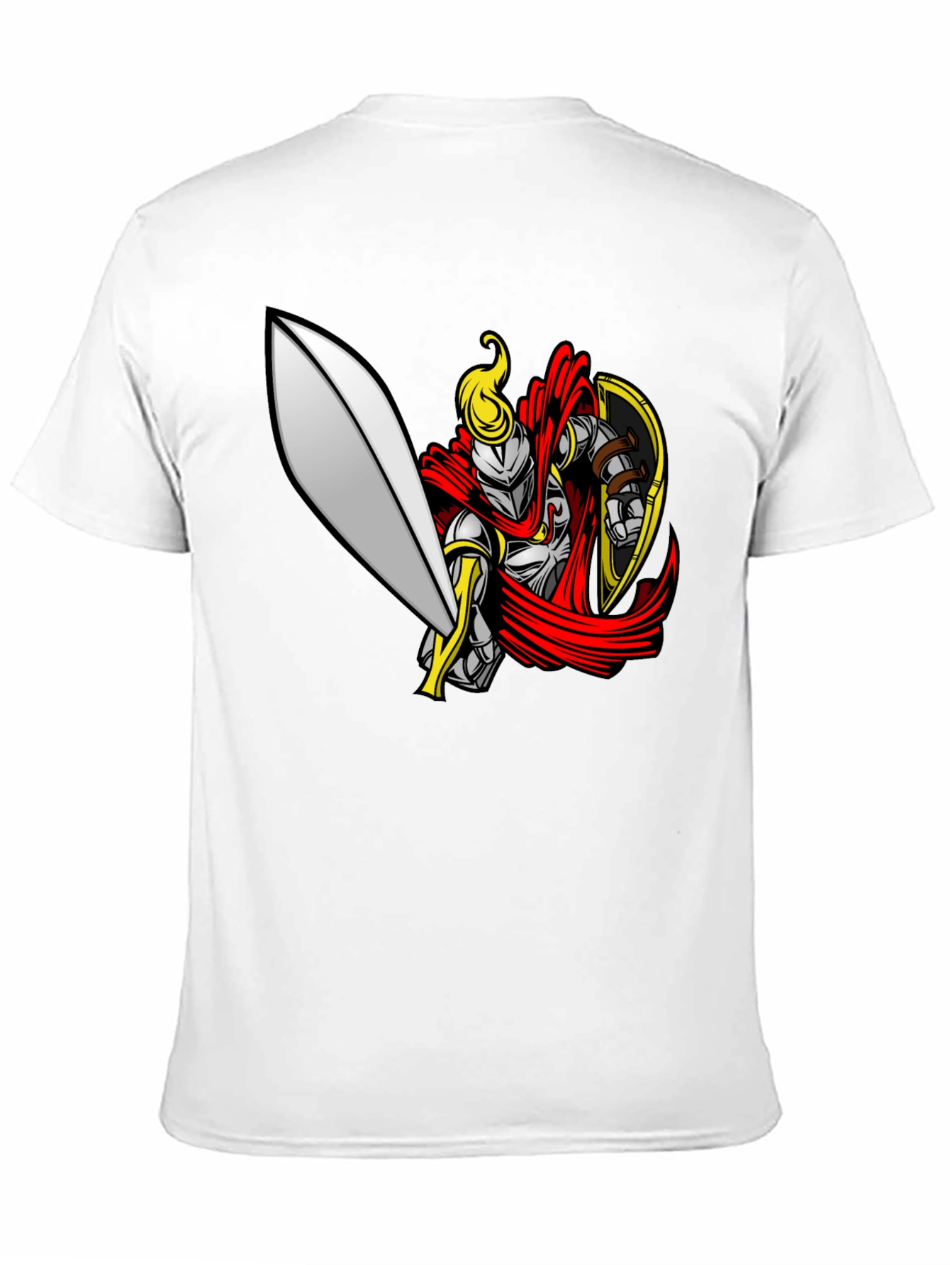 Knight Graphic Black T-Shirt