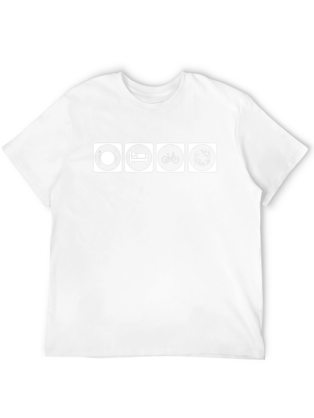 Eat Sleep Cycle Repeat T-Shirt