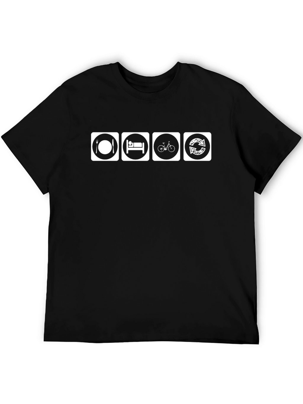 Eat Sleep Cycle Repeat T-Shirt