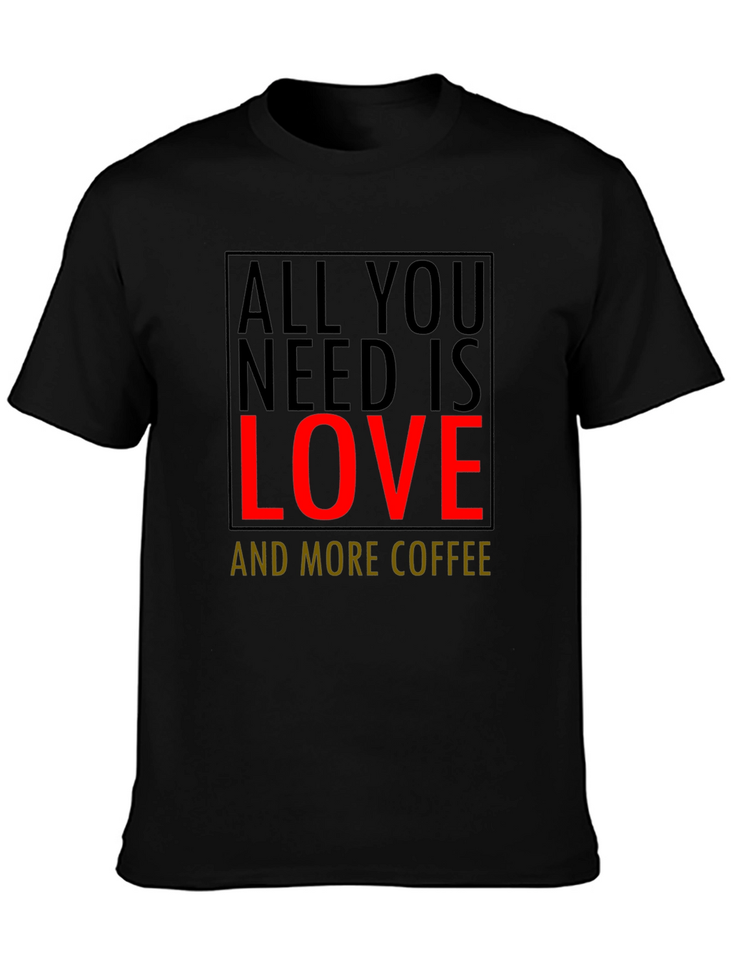 Love and Coffee Graphic Tee