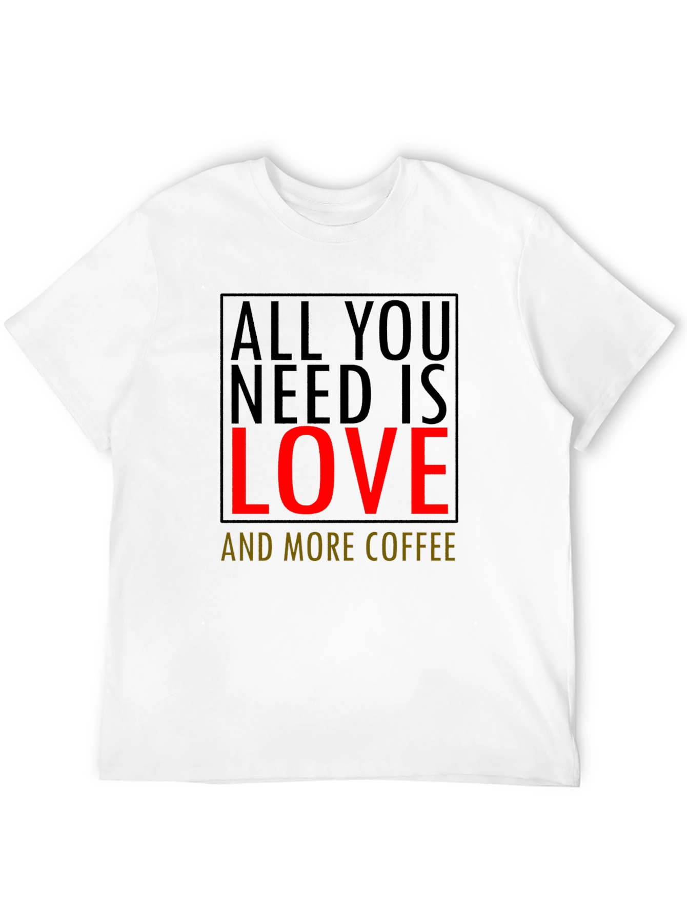 Love and Coffee Graphic Tee