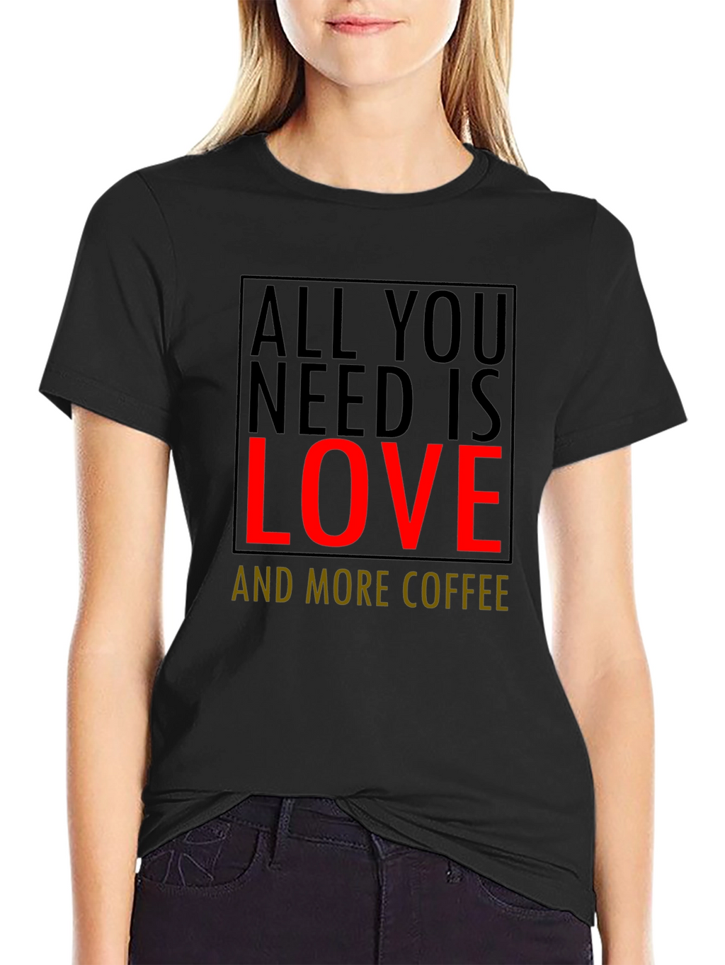 Love and Coffee Graphic Tee