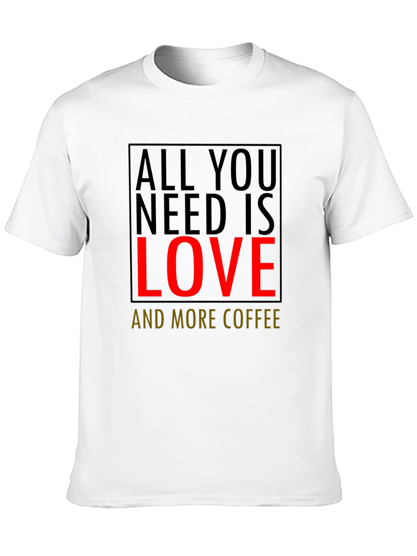 Love and Coffee Graphic Tee