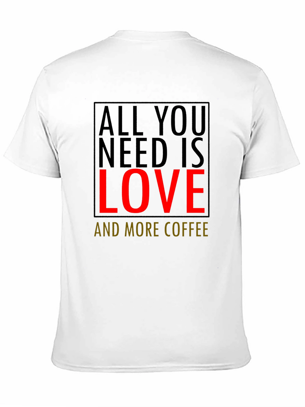 Love and Coffee Graphic Tee