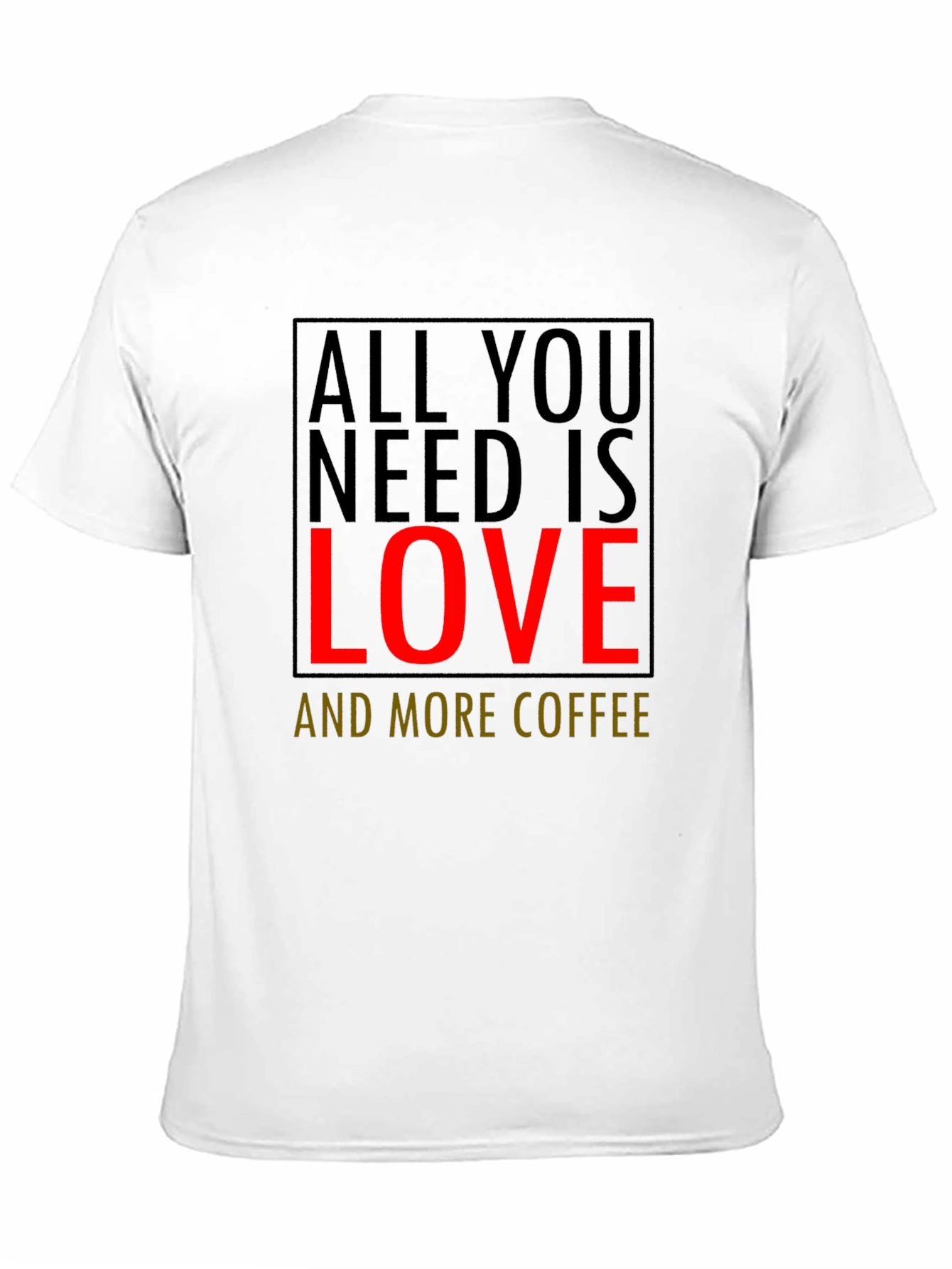 Love and Coffee Graphic Tee
