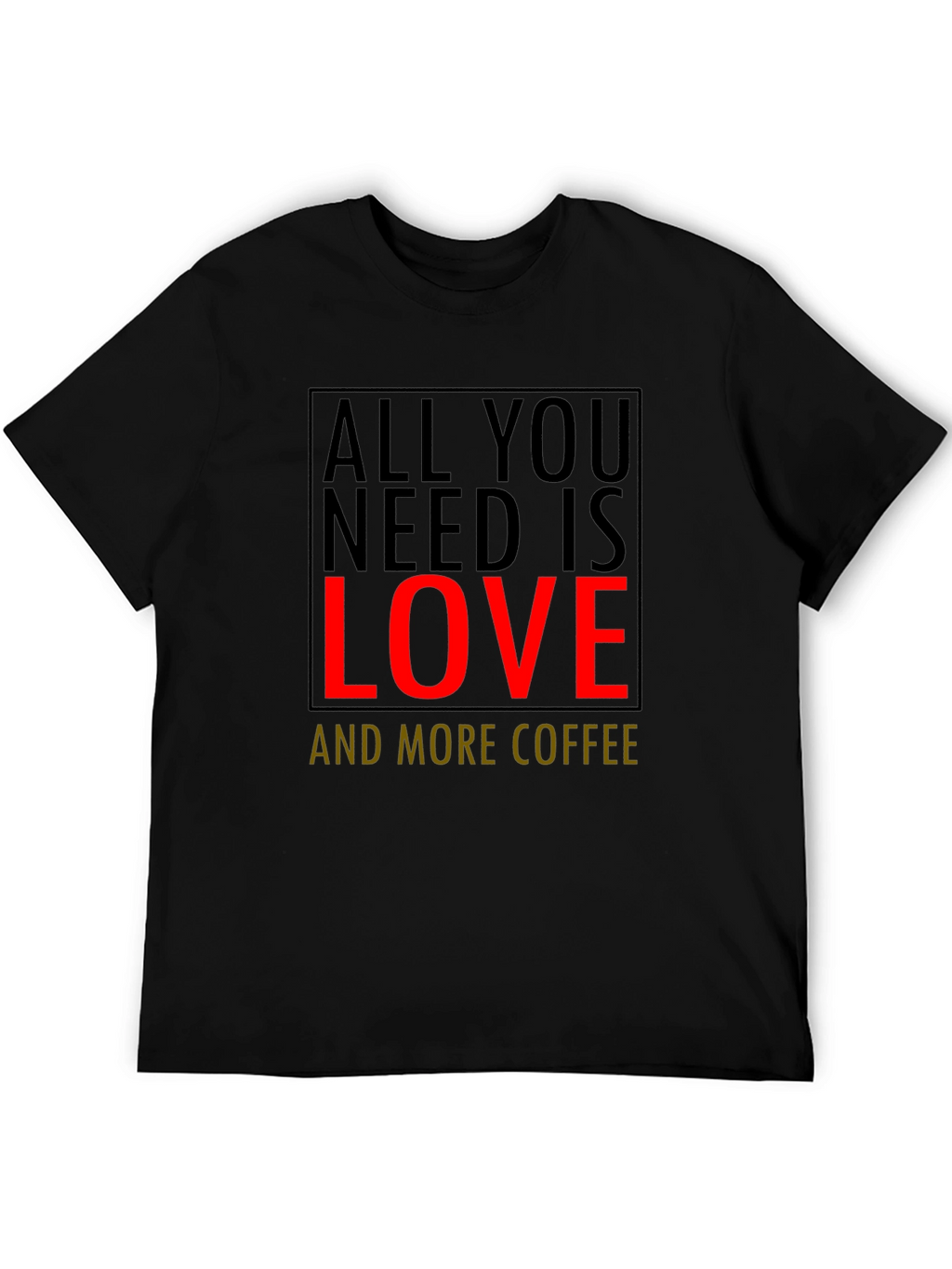 Love and Coffee Graphic Tee