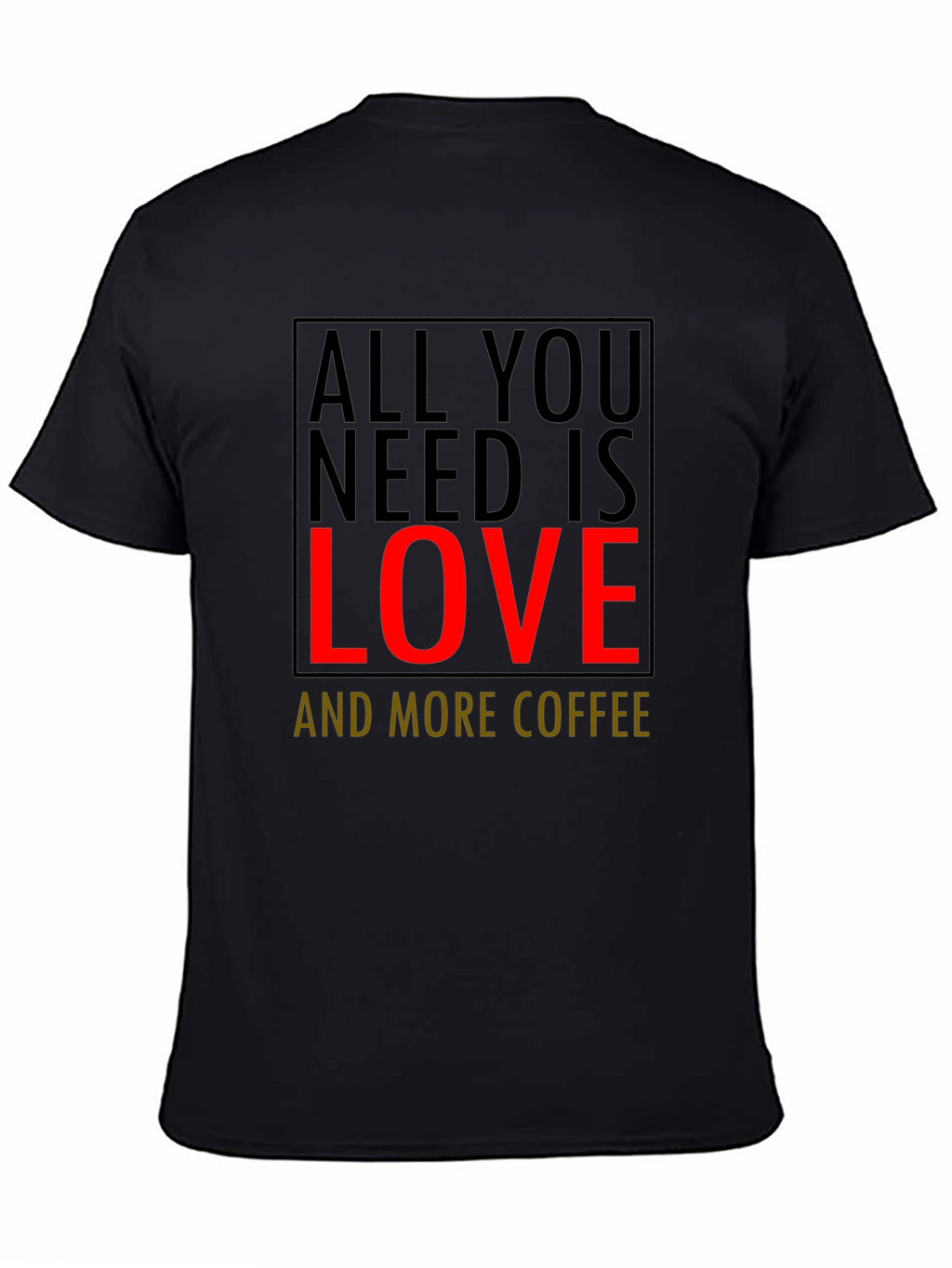 Love and Coffee Graphic Tee
