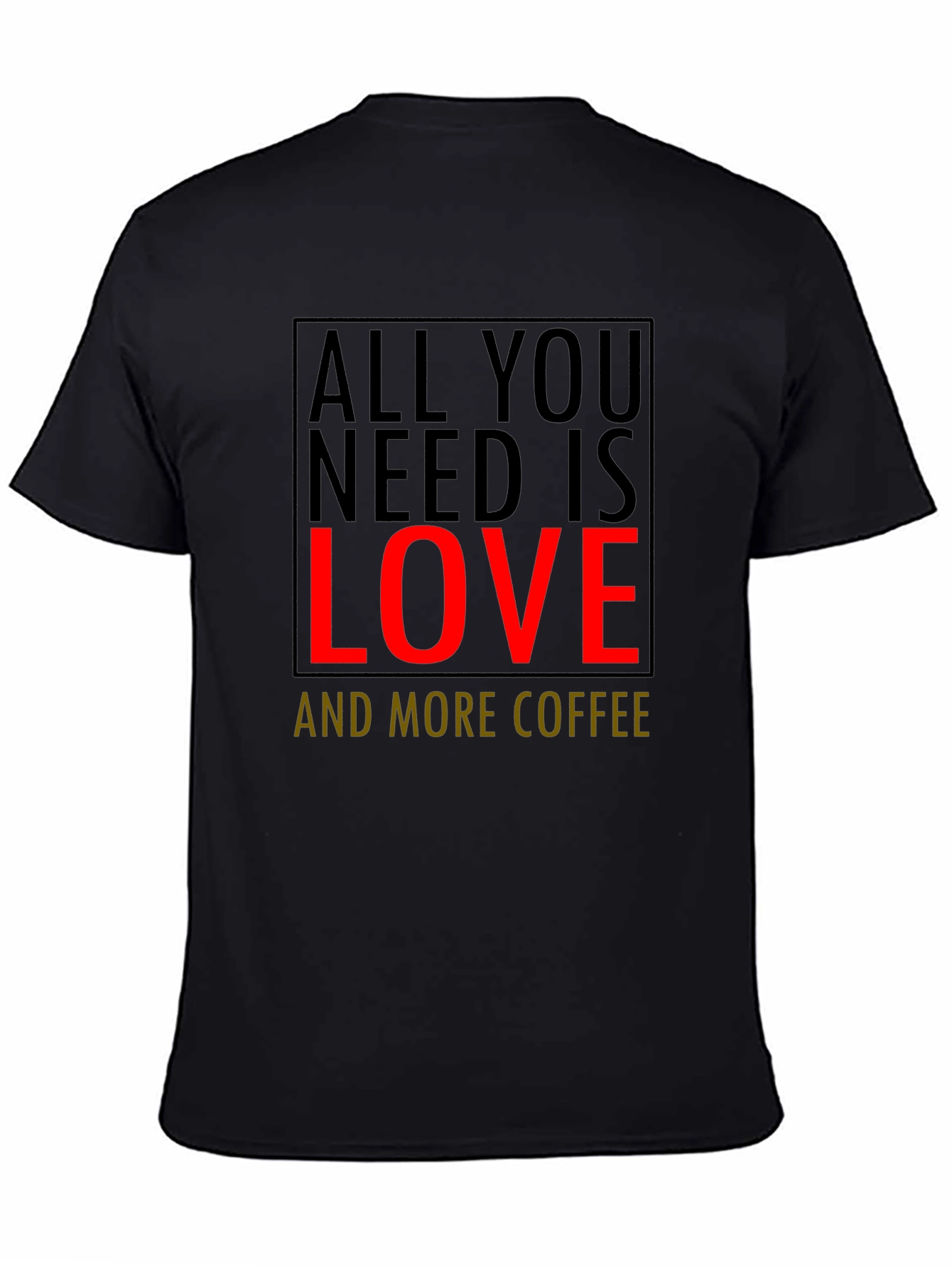Love and Coffee Graphic Tee