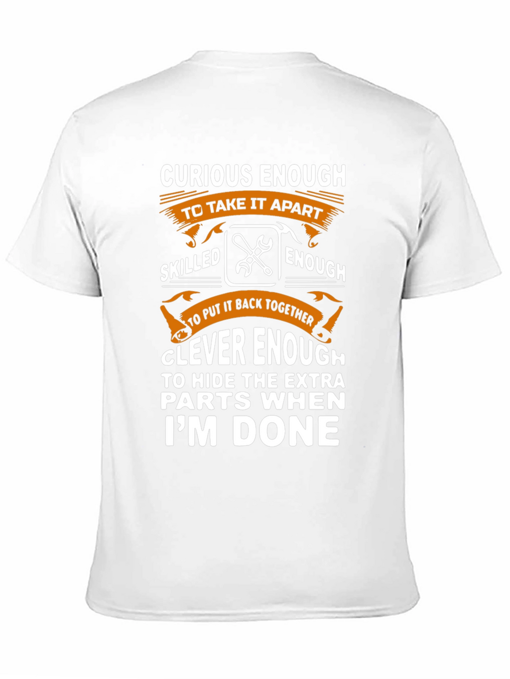 Curious Enough Funny Mechanic T-Shirt