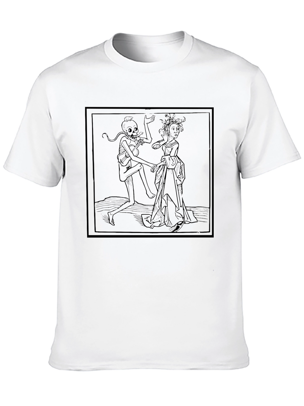Dance Macabre Graphic Tee - Grim Reapers Dance
