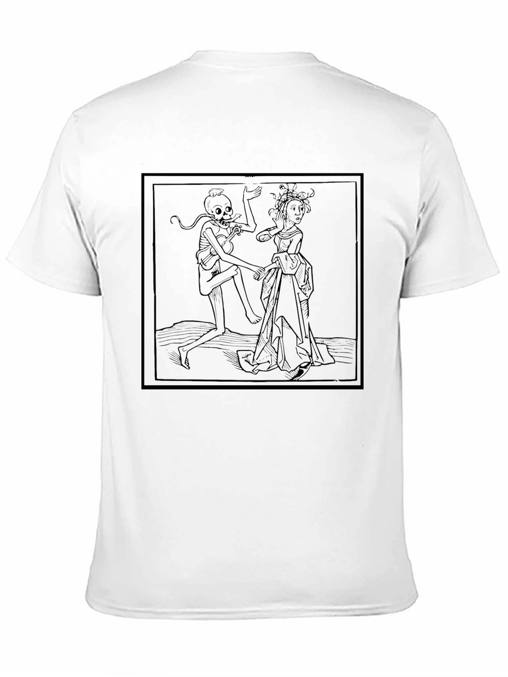 Dance Macabre Graphic Tee - Grim Reapers Dance