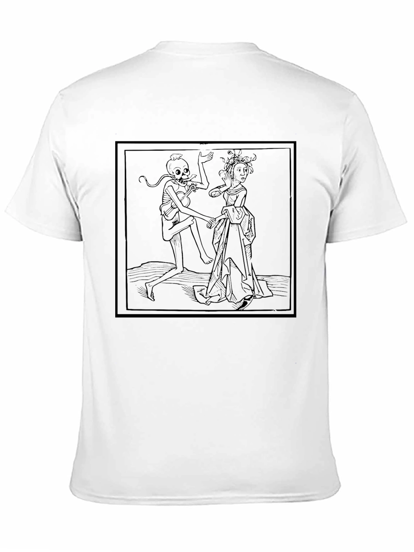 Dance Macabre Graphic Tee - Grim Reapers Dance