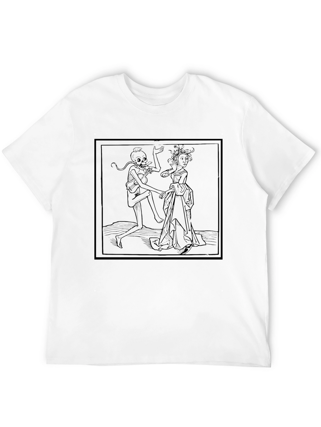 Dance Macabre Graphic Tee - Grim Reapers Dance