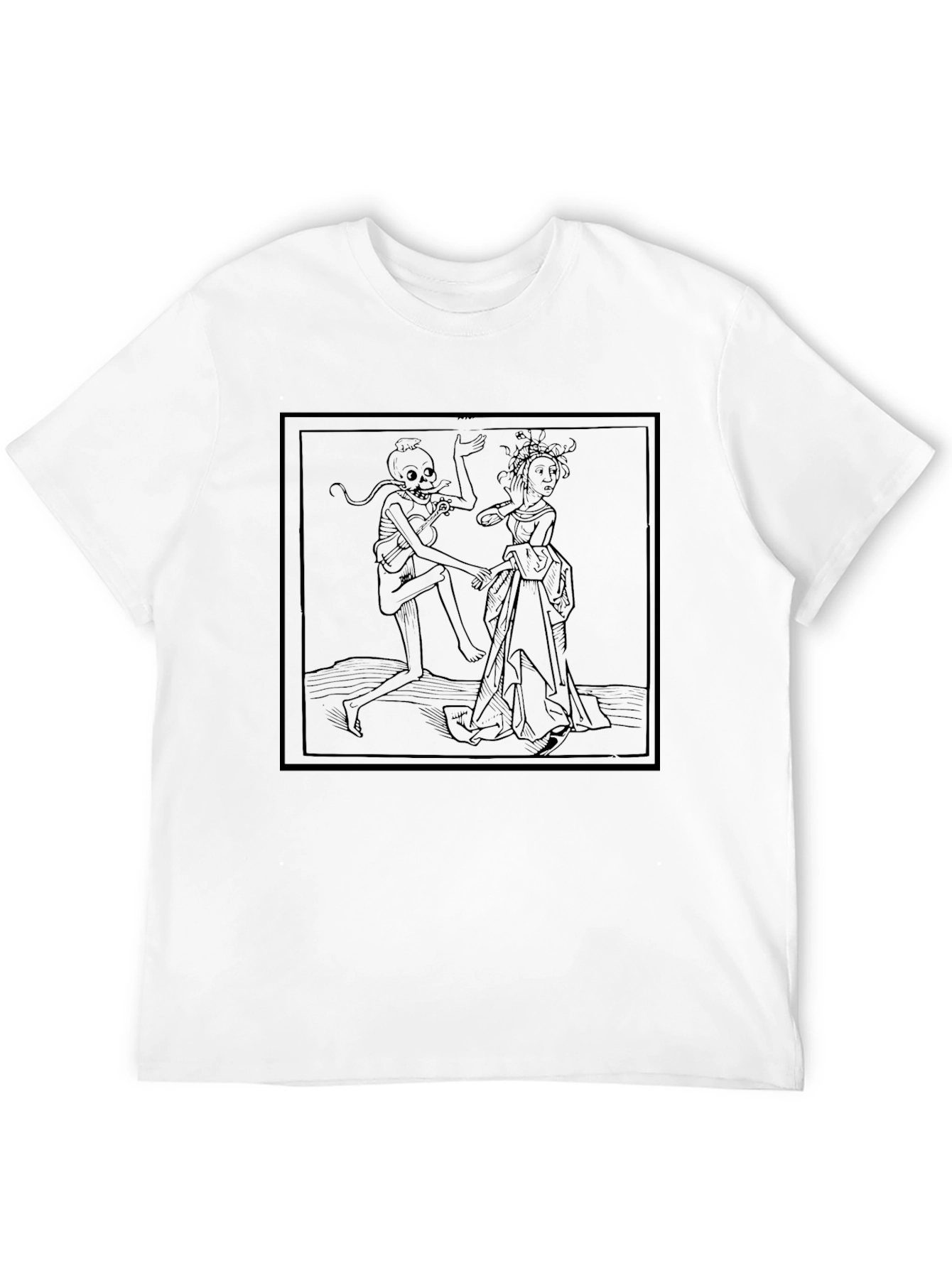 Dance Macabre Graphic Tee - Grim Reapers Dance