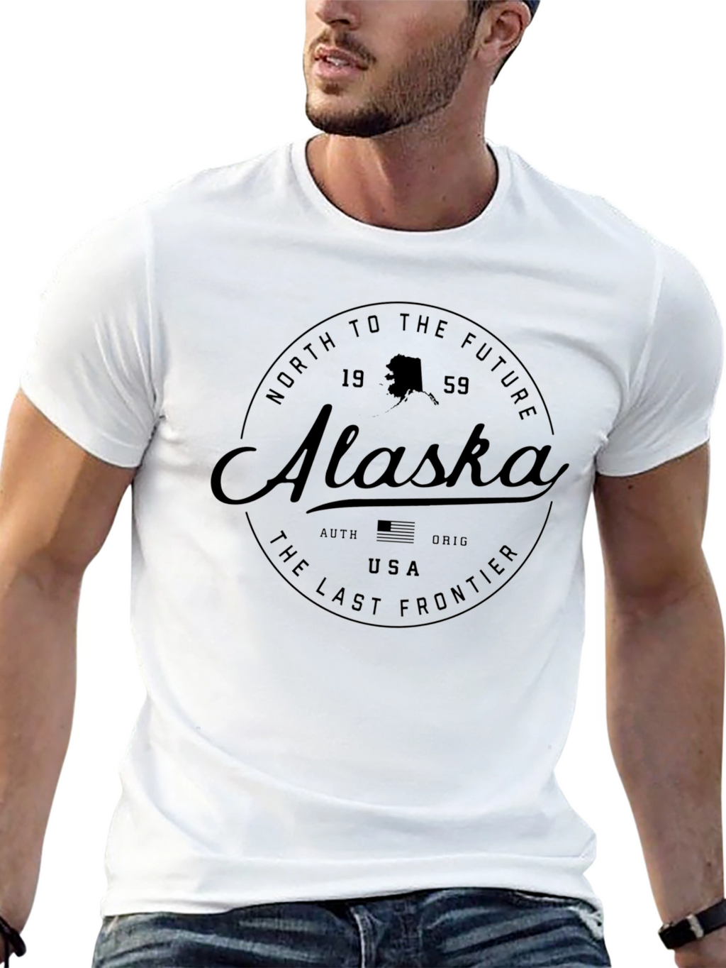 Alaska T-Shirt North to the Future Graphic Tee