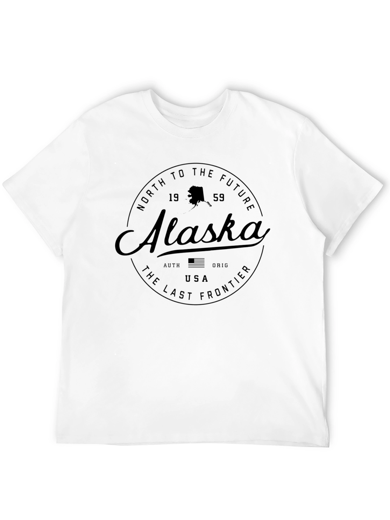 Alaska T-Shirt North to the Future Graphic Tee