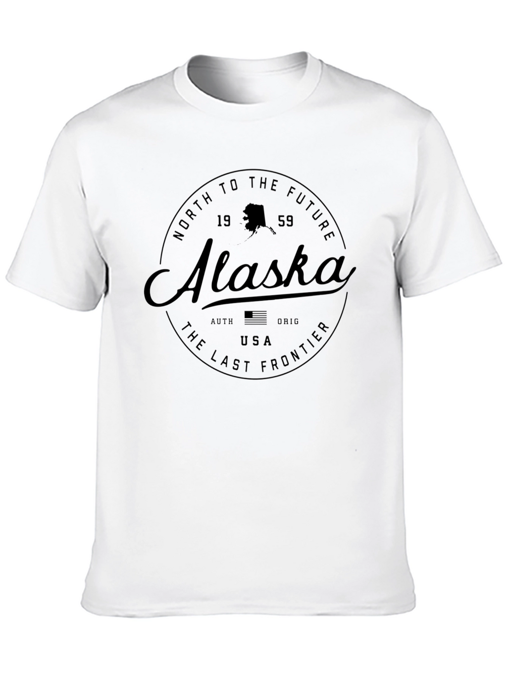 Alaska T-Shirt North to the Future Graphic Tee