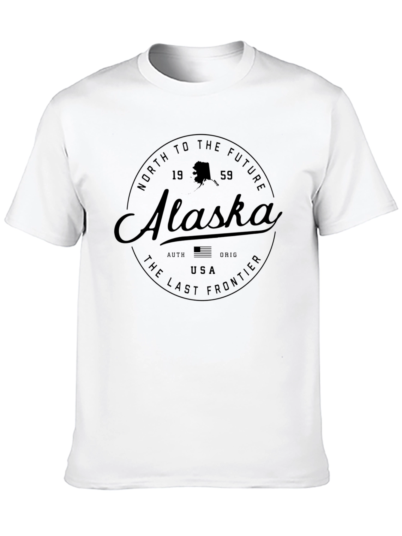 Alaska T-Shirt North to the Future Graphic Tee