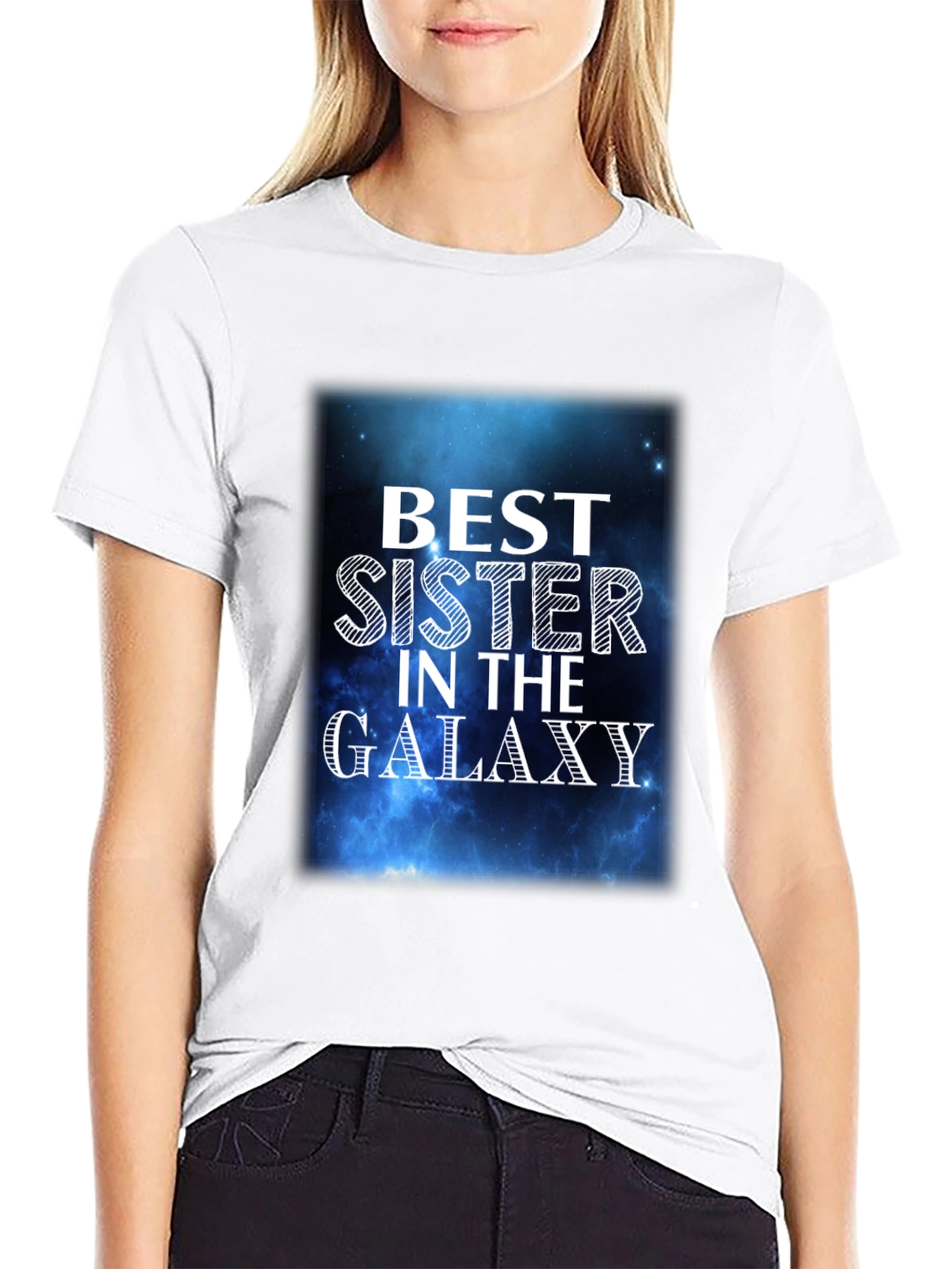 Best Sister in the Galaxy Graphic T-Shirt