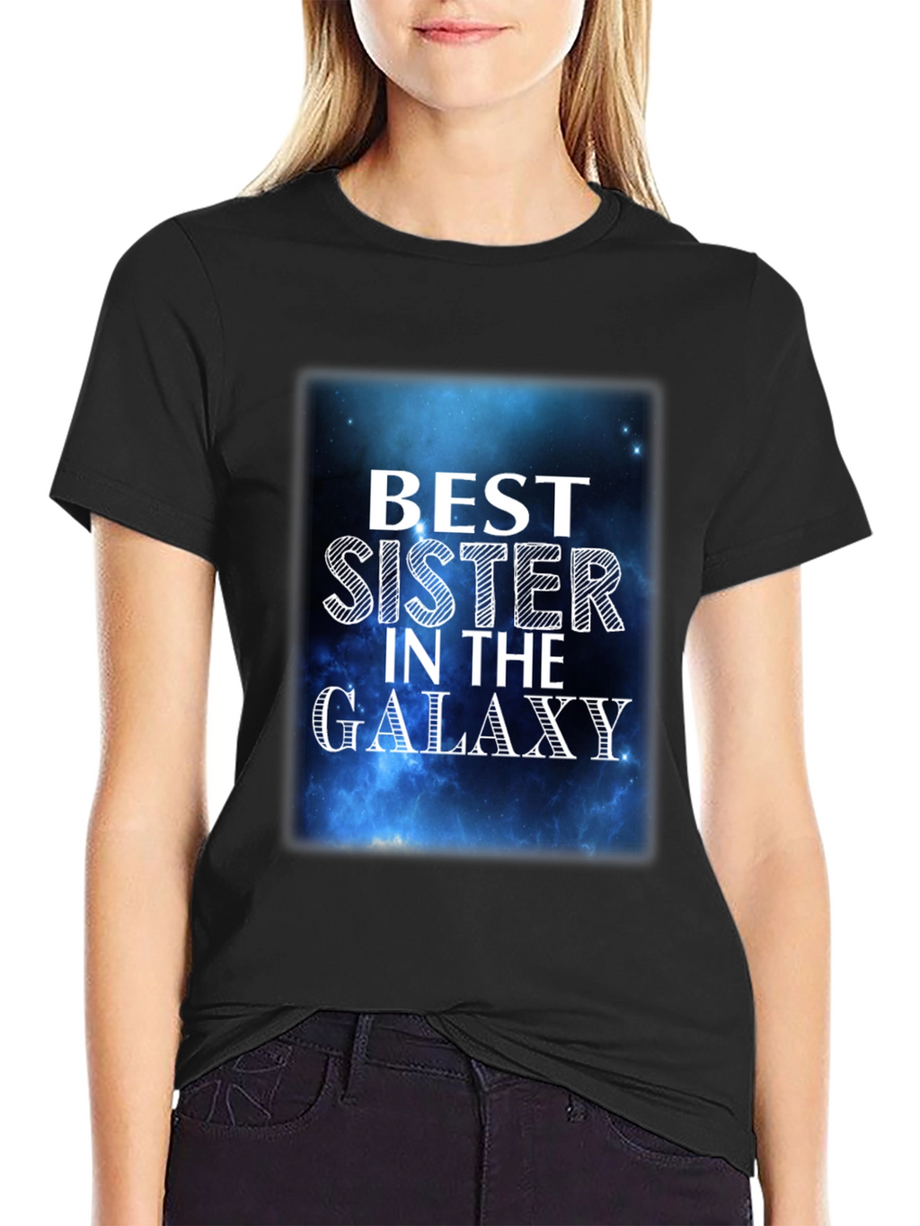 Best Sister in the Galaxy Graphic T-Shirt