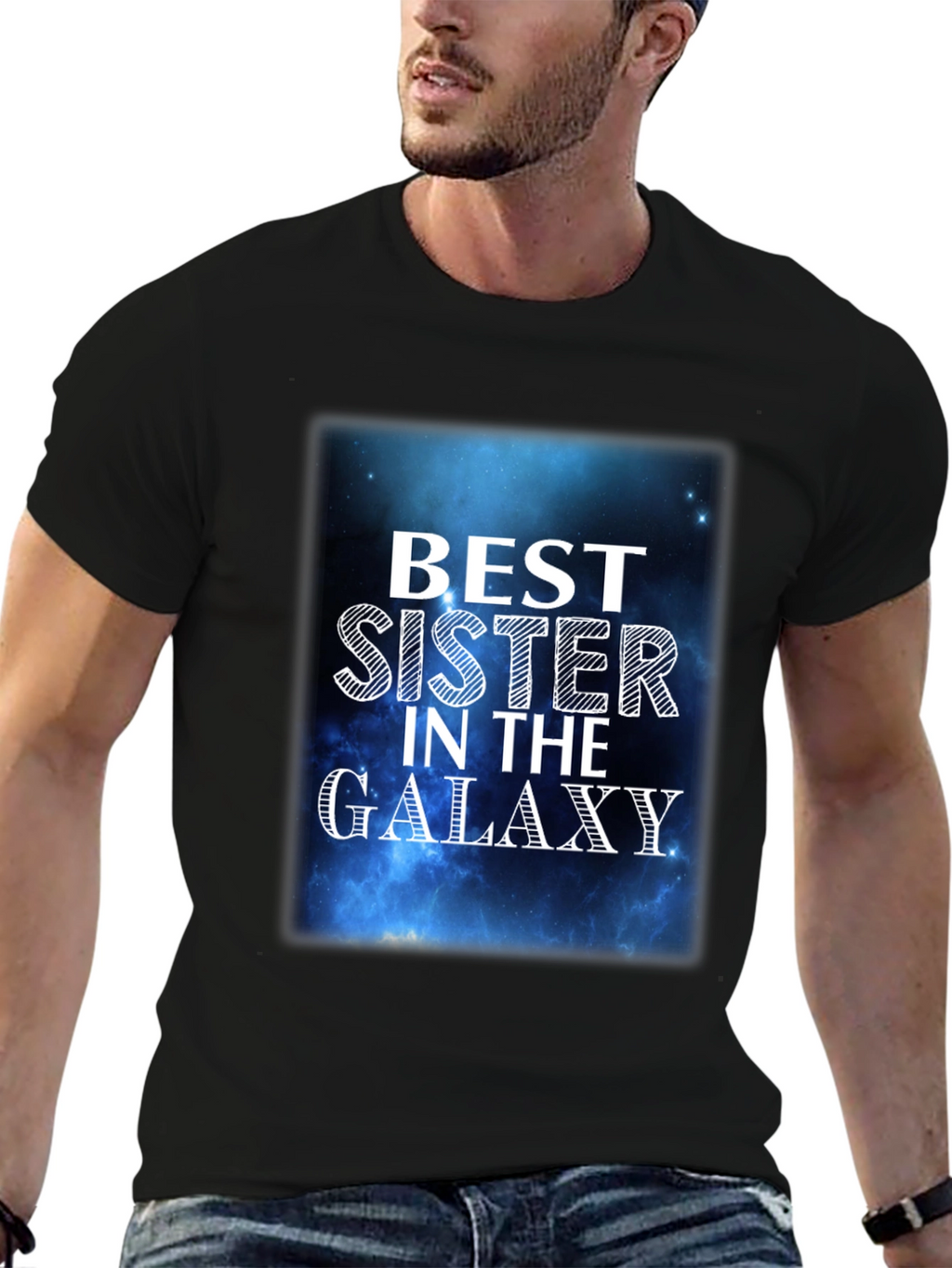 Best Sister in the Galaxy Graphic T-Shirt