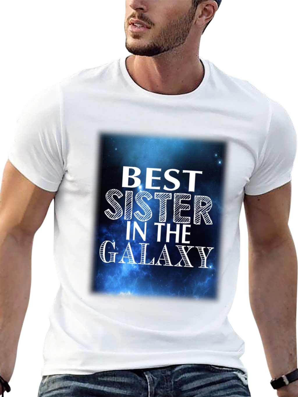 Best Sister in the Galaxy Graphic T-Shirt