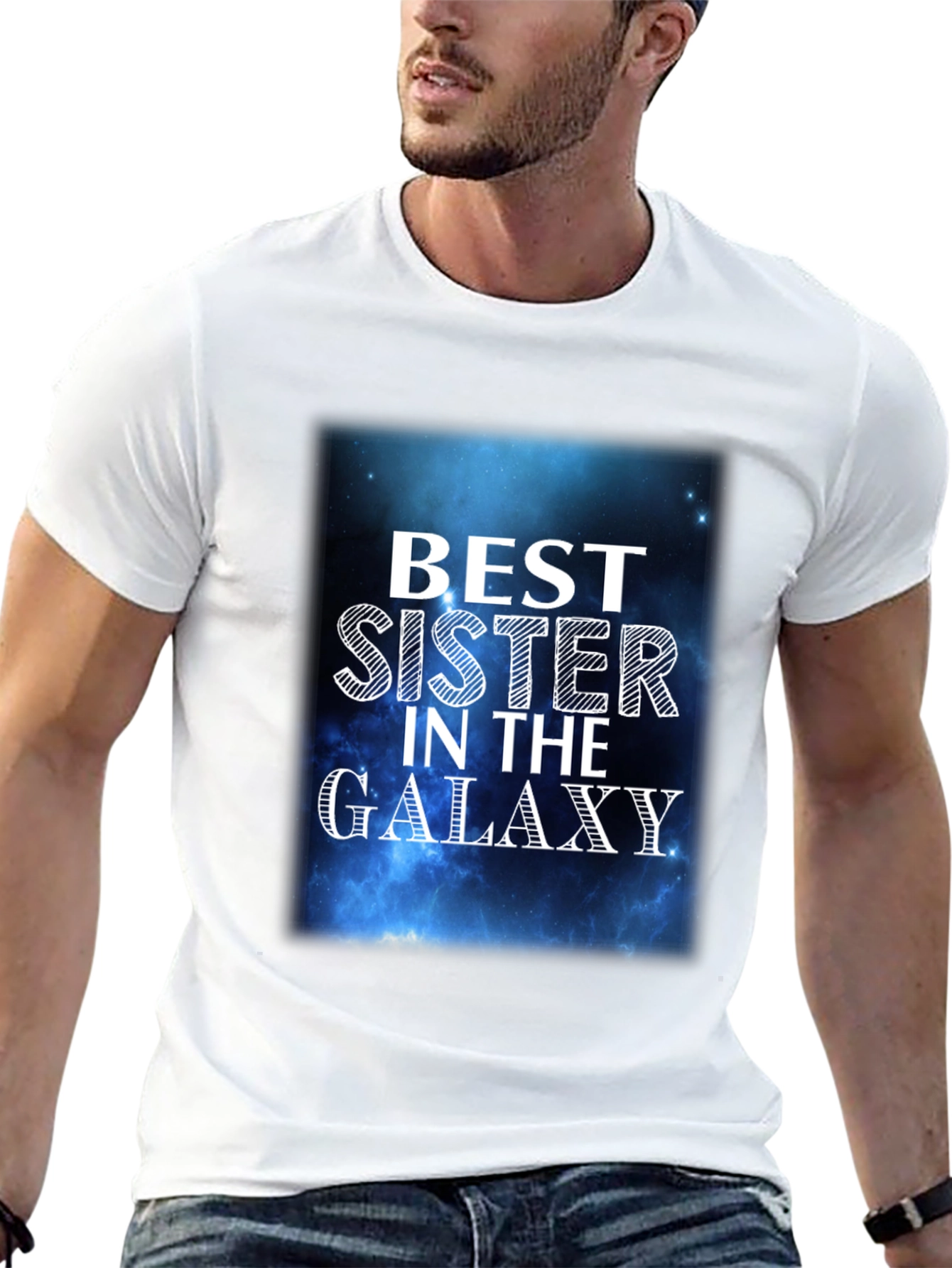 Best Sister in the Galaxy Graphic T-Shirt