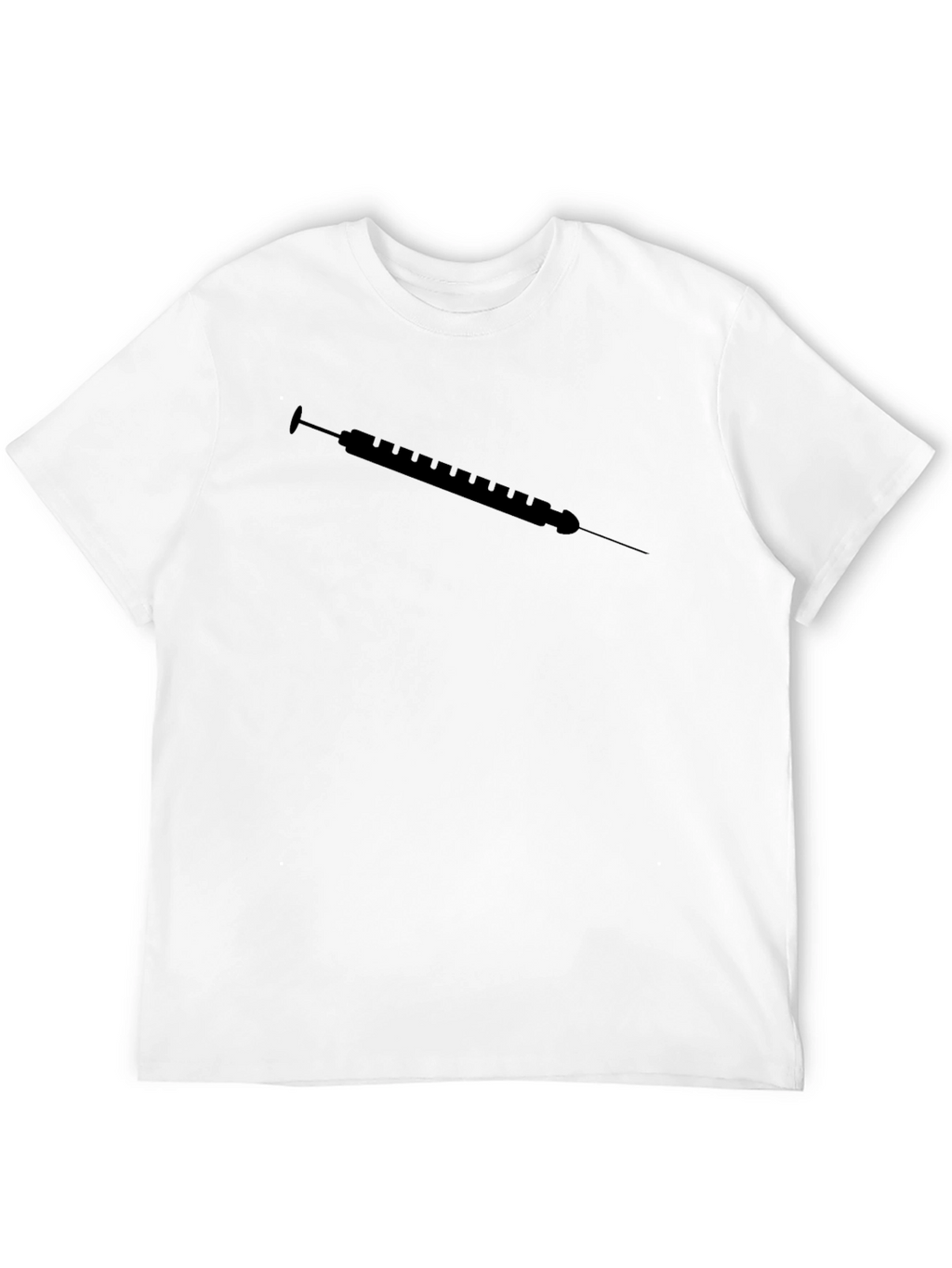 Syringe Graphic T-Shirt - Dark Humor Tee