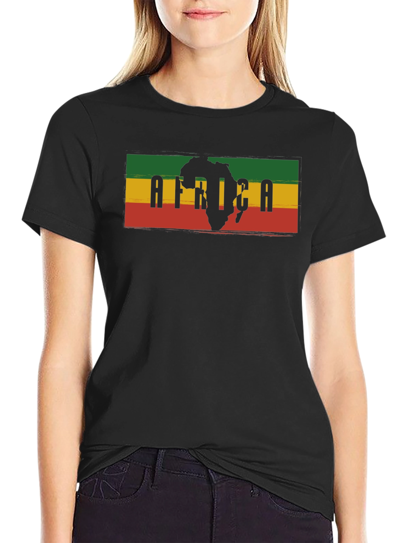 Africa Rasta Flag T-Shirt