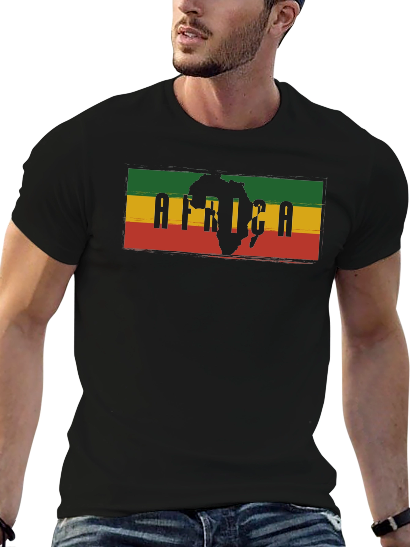 Africa Rasta Flag T-Shirt