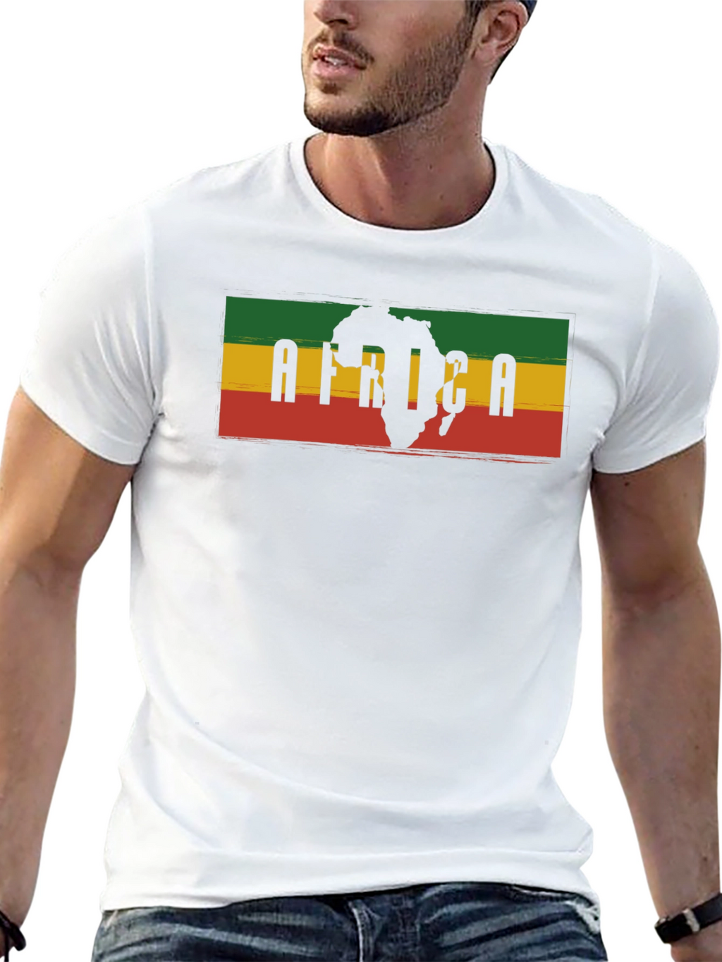 Africa Rasta Flag T-Shirt