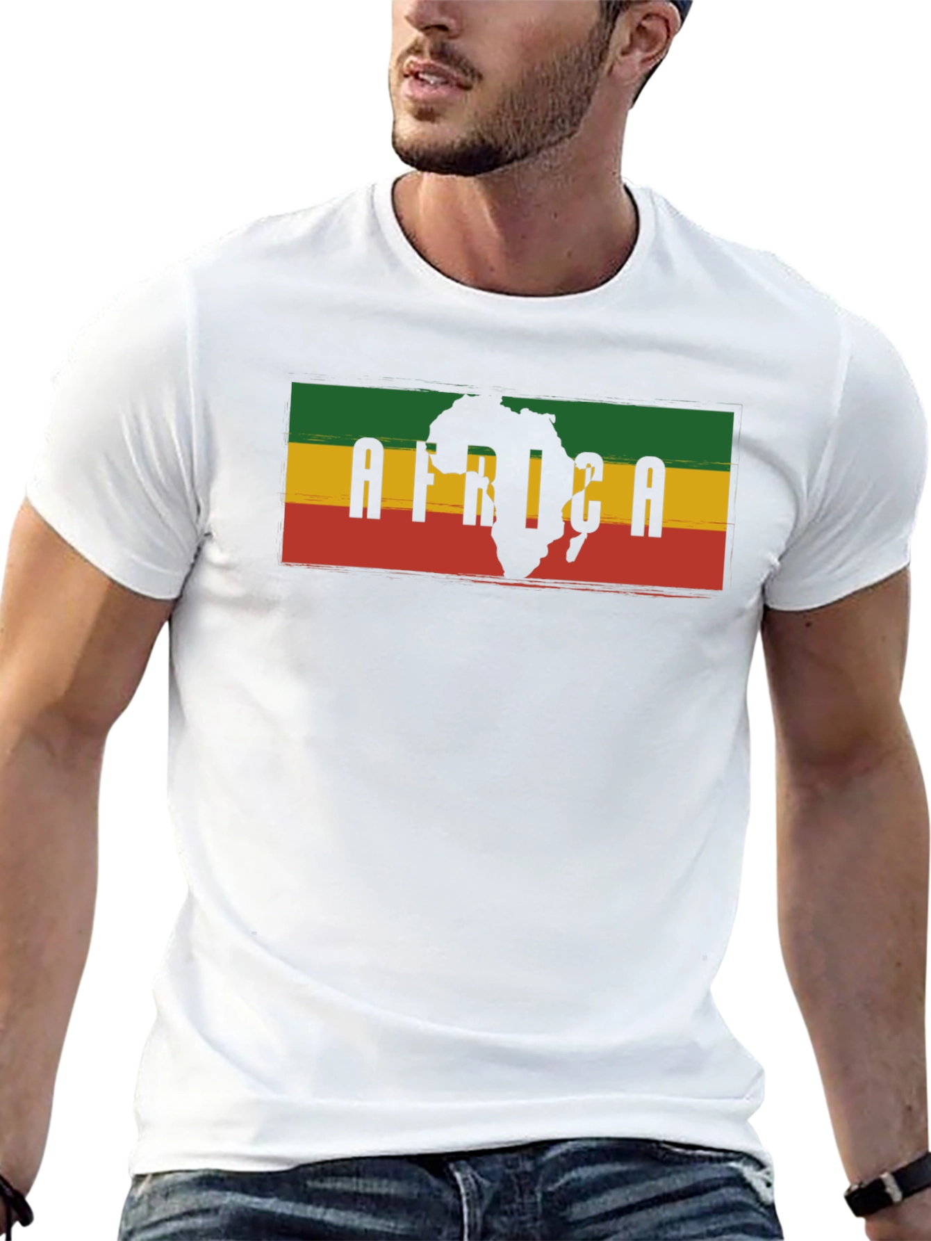 Africa Rasta Flag T-Shirt