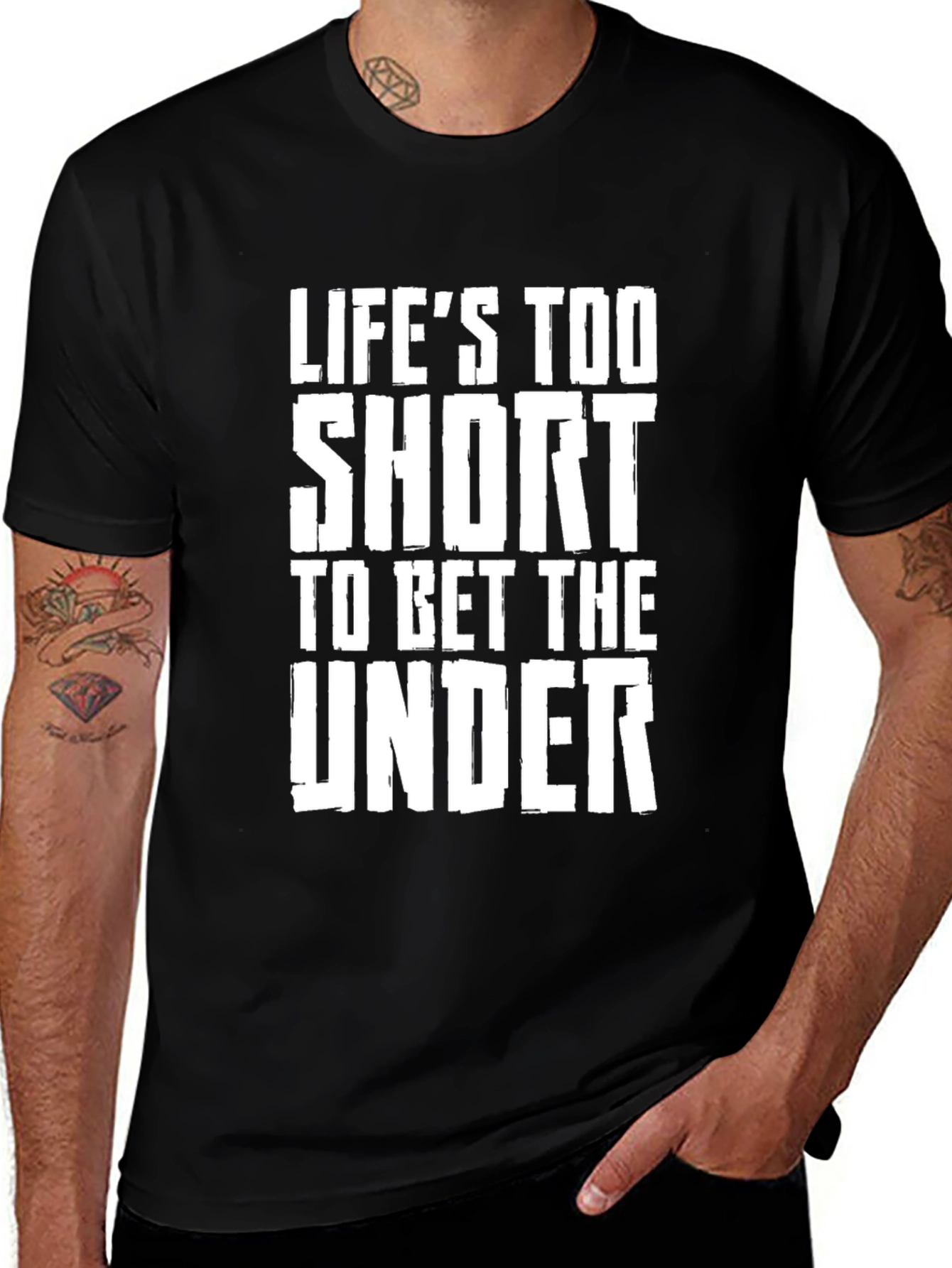 Lifes Too Short Funny Graphic Tee