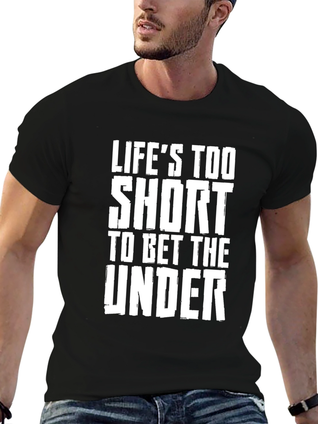 Lifes Too Short Funny Graphic Tee