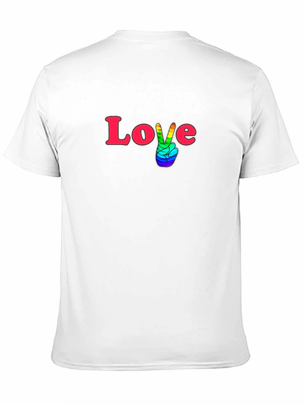 Love & Pride T-Shirt - Black Cotton Blend